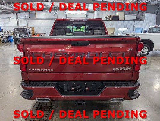2019 Chevrolet Silverado 1500 High Country Premium Leather Heated/Cooled Preferred Equipment Pkg Nav Sunroof in Butler, PA - Baglier