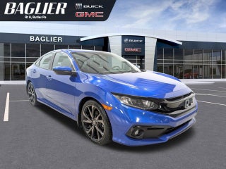 2020 Honda Civic Sedan Sport Adaptive Cruise Remote Start Smart Tech Safety Pkg Keyless Start Bluetooth