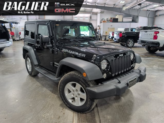 2014 Jeep Wrangler Sport Hard Top Power Convenience Aluminum Wheels