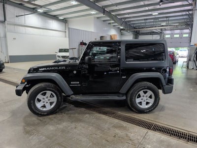 2014 Jeep Wrangler Sport Hard Top Power Convenience Aluminum Wheels