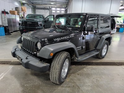 2014 Jeep Wrangler Sport Hard Top Power Convenience Aluminum Wheels