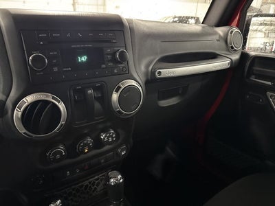 2017 Jeep Wrangler Sahara 3.6L V6 Quick Order Package 24G Firecracker Red Clearcoat