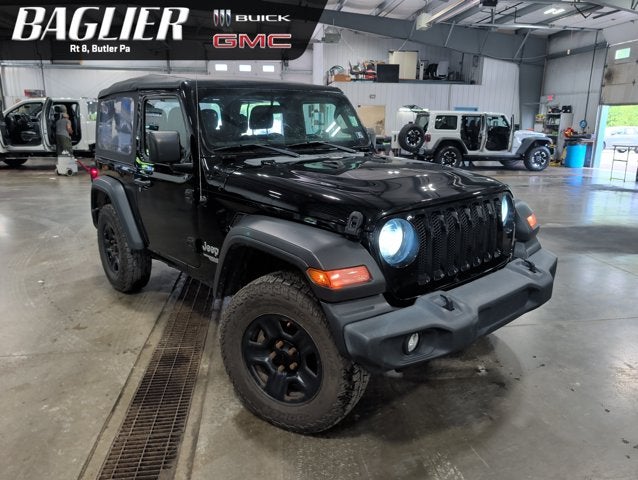 2020 Jeep Wrangler Sport 4WD 3.6L V6 6-Speed Manual Black Clearcoat