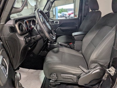 2020 Jeep Wrangler Sport 4WD 3.6L V6 6-Speed Manual Black Clearcoat