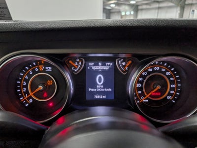 2020 Jeep Wrangler Sport 4WD 3.6L V6 6-Speed Manual Black Clearcoat