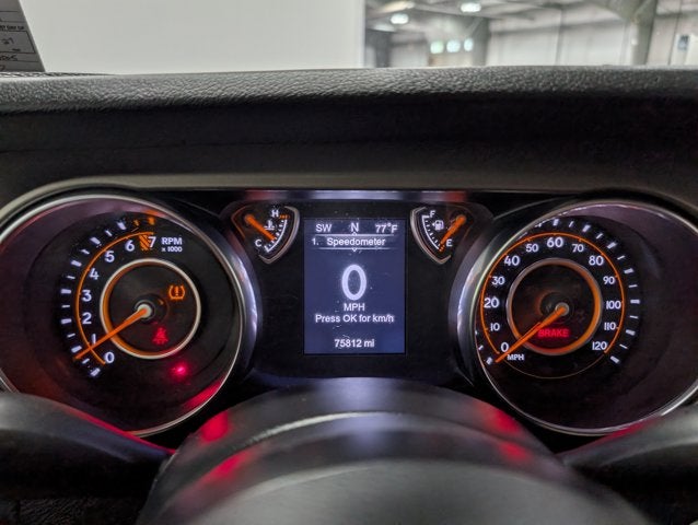 2020 Jeep Wrangler Sport 4WD 3.6L V6 6-Speed Manual Black Clearcoat