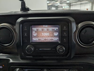 2020 Jeep Wrangler Sport 4WD 3.6L V6 6-Speed Manual Black Clearcoat