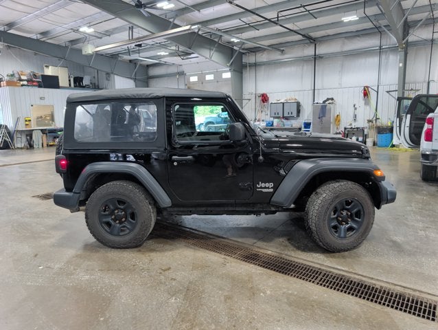 2020 Jeep Wrangler Sport 4WD 3.6L V6 6-Speed Manual Black Clearcoat