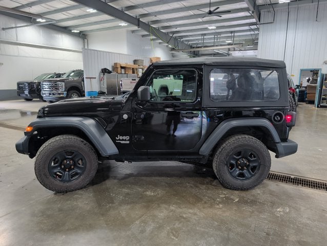 2020 Jeep Wrangler Sport 4WD 3.6L V6 6-Speed Manual Black Clearcoat