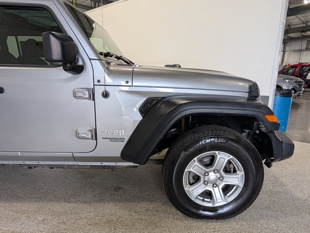2019 Jeep Wrangler Sport S 3.6L V6 Technology Group Billet Silver Metallic