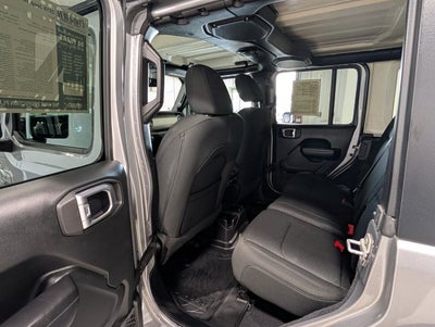 2019 Jeep Wrangler Sport S 3.6L V6 Technology Group Billet Silver Metallic
