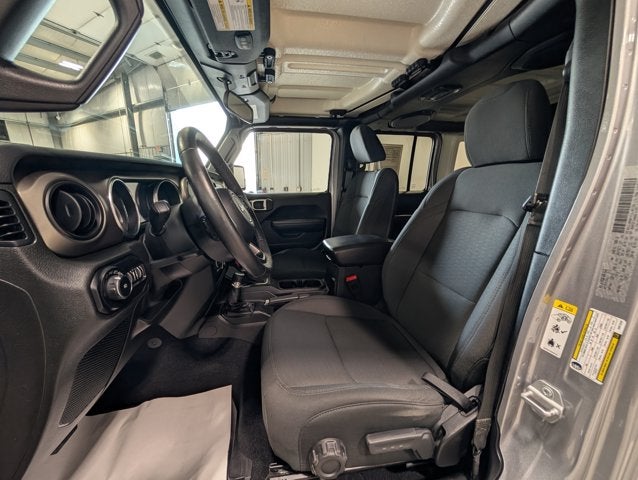 2019 Jeep Wrangler Sport S 3.6L V6 Technology Group Billet Silver Metallic