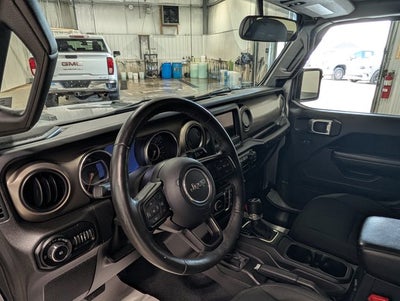 2019 Jeep Wrangler Sport S 3.6L V6 Technology Group Billet Silver Metallic