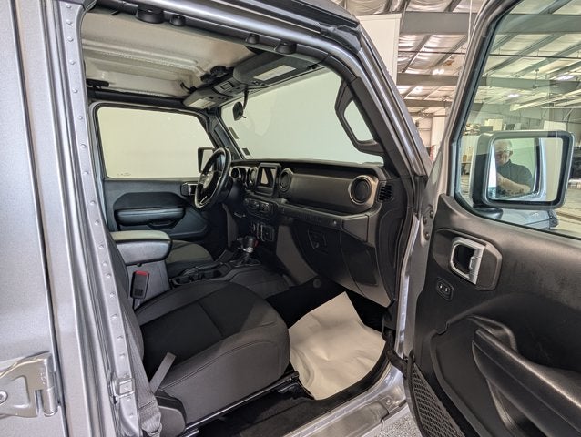2019 Jeep Wrangler Sport S 3.6L V6 Technology Group Billet Silver Metallic