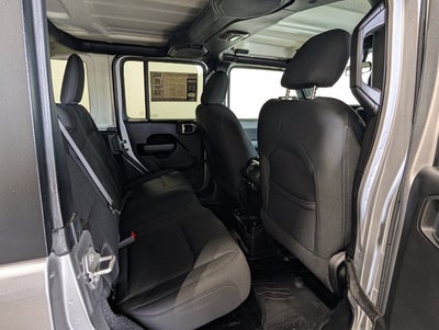 2019 Jeep Wrangler Sport S 3.6L V6 Technology Group Billet Silver Metallic
