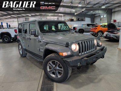 2019 Jeep Wrangler Sahara 4WD 2.0L Turbo eTorque 8-Speed Auto Sting-Gray