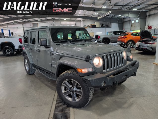 2019 Jeep Wrangler Sahara 4WD 2.0L Turbo eTorque 8-Speed Auto Sting-Gray