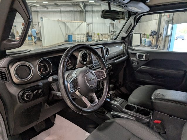 2019 Jeep Wrangler Sahara 4WD 2.0L Turbo eTorque 8-Speed Auto Sting-Gray