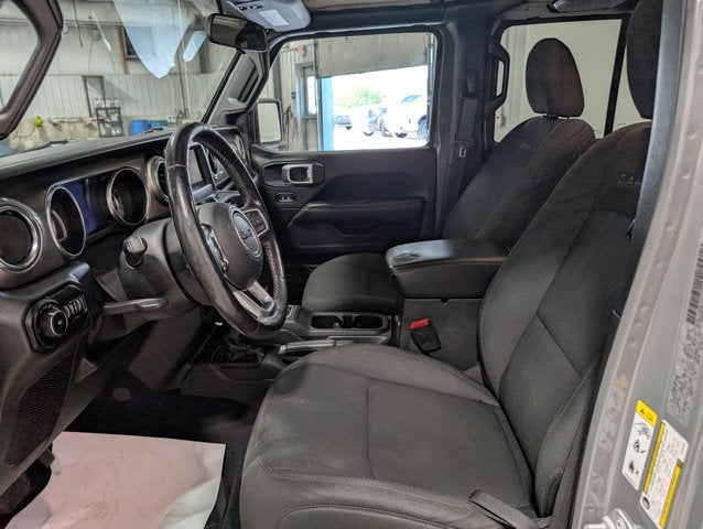 2019 Jeep Wrangler Sahara 4WD 2.0L Turbo eTorque 8-Speed Auto Sting-Gray
