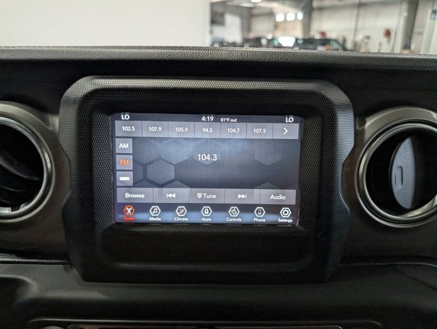2019 Jeep Wrangler Sahara 4WD 2.0L Turbo eTorque 8-Speed Auto Sting-Gray