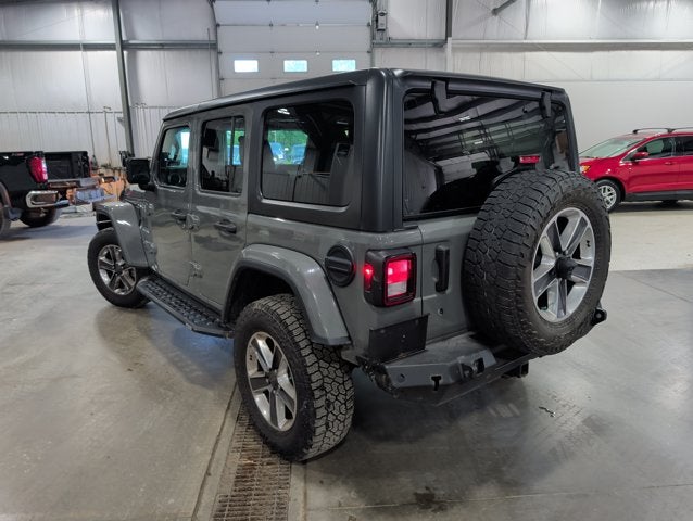 2019 Jeep Wrangler Sahara 4WD 2.0L Turbo eTorque 8-Speed Auto Sting-Gray