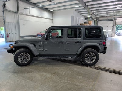 2019 Jeep Wrangler Sahara 4WD 2.0L Turbo eTorque 8-Speed Auto Sting-Gray