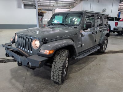 2019 Jeep Wrangler Sahara 4WD 2.0L Turbo eTorque 8-Speed Auto Sting-Gray