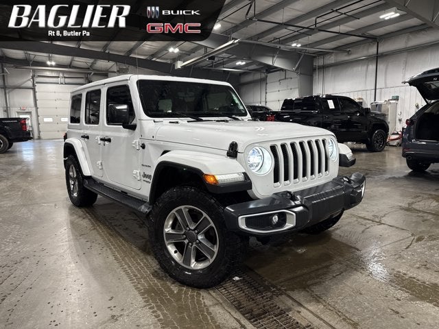 2020 Jeep Wrangler Sahara 2.0L Turbo eTorque Cold Weather Group Bright White