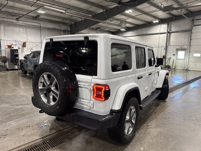 2020 Jeep Wrangler Sahara 2.0L Turbo eTorque Cold Weather Group Bright White