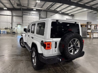 2020 Jeep Wrangler Sahara 2.0L Turbo eTorque Cold Weather Group Bright White