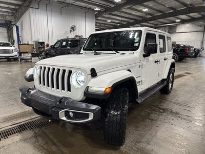 2020 Jeep Wrangler Sahara 2.0L Turbo eTorque Cold Weather Group Bright White