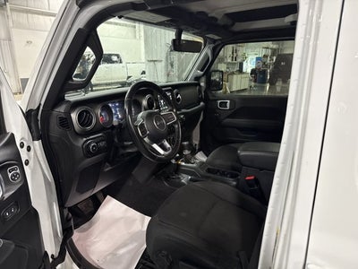 2020 Jeep Wrangler Sahara 2.0L Turbo eTorque Cold Weather Group Bright White