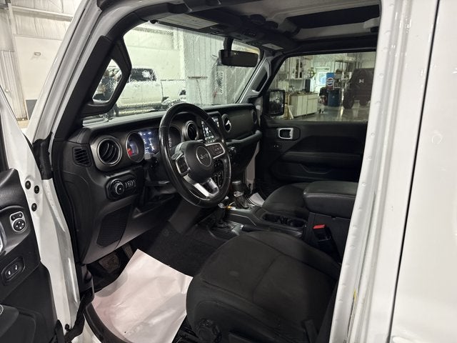 2020 Jeep Wrangler Sahara 2.0L Turbo eTorque Cold Weather Group Bright White