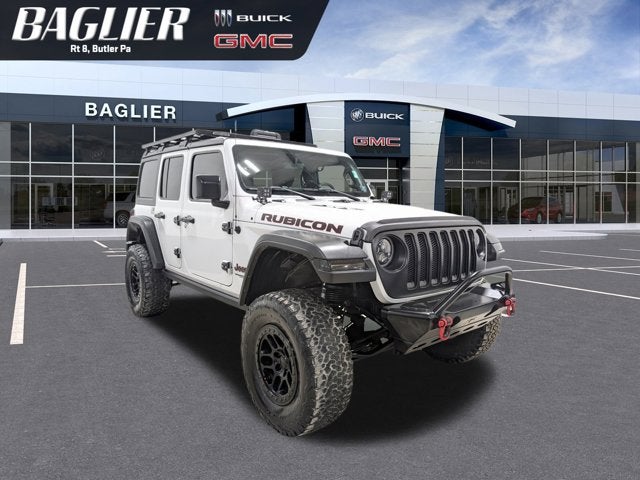 2022 Jeep Wrangler Unlimited Rubicon 4x4 Manual Hardtop Tow Pkg Aux Switches Bright White