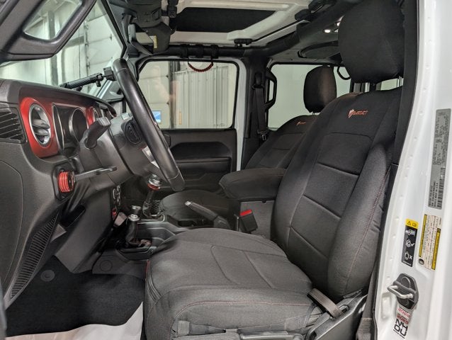 2022 Jeep Wrangler Unlimited Rubicon 4x4 Manual Hardtop Tow Pkg Aux Switches Bright White