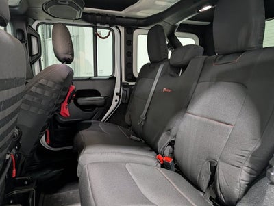 2022 Jeep Wrangler Unlimited Rubicon 4x4 Manual Hardtop Tow Pkg Aux Switches Bright White