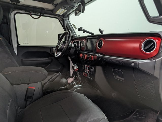 2022 Jeep Wrangler Unlimited Rubicon 4x4 Manual Hardtop Tow Pkg Aux Switches Bright White