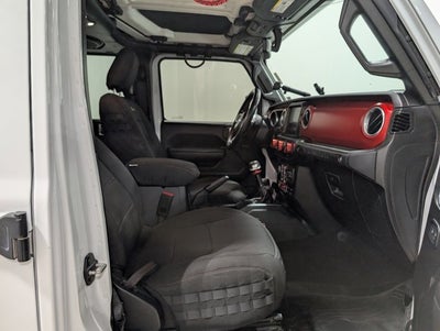 2022 Jeep Wrangler Unlimited Rubicon 4x4 Manual Hardtop Tow Pkg Aux Switches Bright White