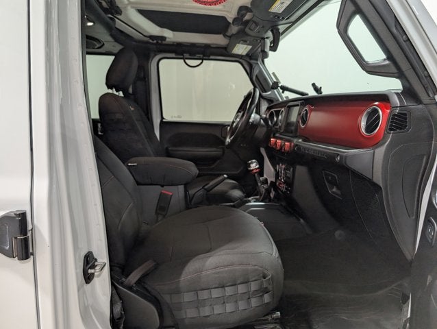 2022 Jeep Wrangler Unlimited Rubicon 4x4 Manual Hardtop Tow Pkg Aux Switches Bright White