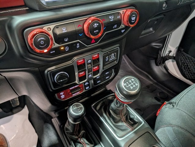 2022 Jeep Wrangler Unlimited Rubicon 4x4 Manual Hardtop Tow Pkg Aux Switches Bright White
