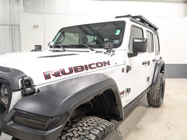 2022 Jeep Wrangler Unlimited Rubicon 4x4 Manual Hardtop Tow Pkg Aux Switches Bright White