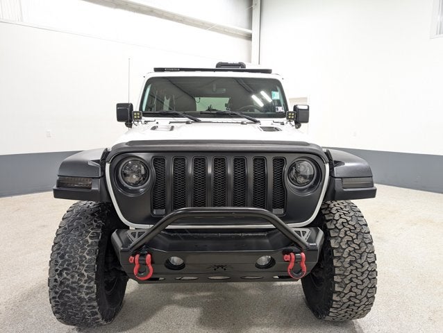 2022 Jeep Wrangler Unlimited Rubicon 4x4 Manual Hardtop Tow Pkg Aux Switches Bright White
