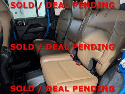 2021 Jeep Wrangler Unlimited Rubicon Hydro Blue Manual Tow Package Alpine Audio Steel Bumpers