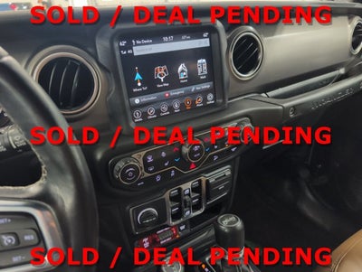 2020 Jeep Wrangler Rubicon 3.6L V6 8.4 Radio & Premium Audio Group Black Clearcoat
