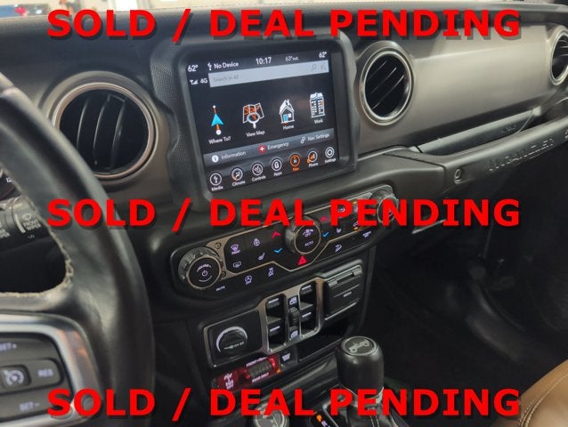 2020 Jeep Wrangler Rubicon 3.6L V6 8.4 Radio & Premium Audio Group Black Clearcoat
