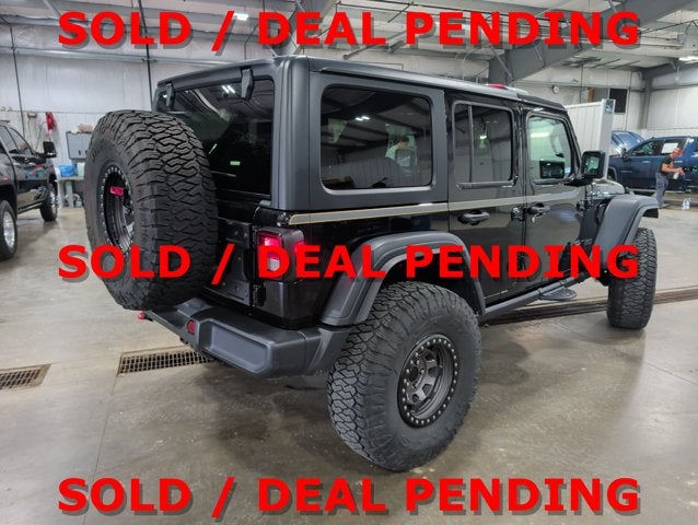 2020 Jeep Wrangler Rubicon 3.6L V6 8.4 Radio & Premium Audio Group Black Clearcoat