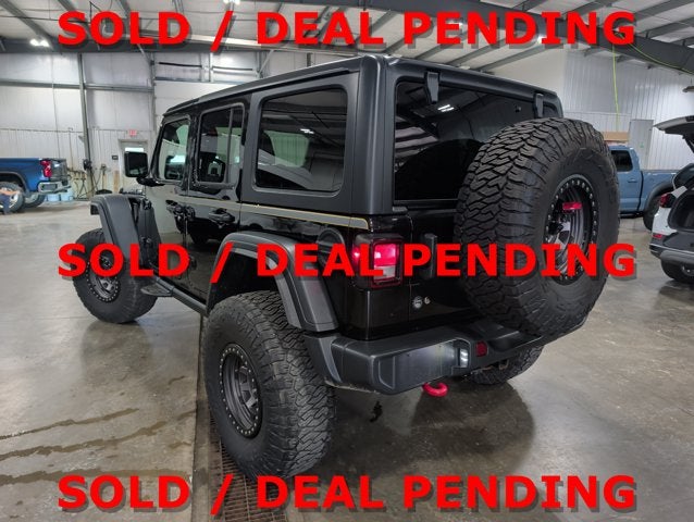 2020 Jeep Wrangler Rubicon 3.6L V6 8.4 Radio & Premium Audio Group Black Clearcoat