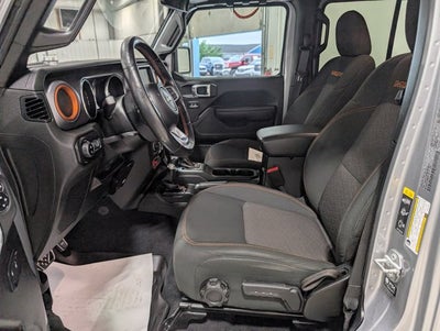 2021 Jeep Gladiator Mojave 3.6L V6 Active Safety & Cold Weather Groups Billet Silver