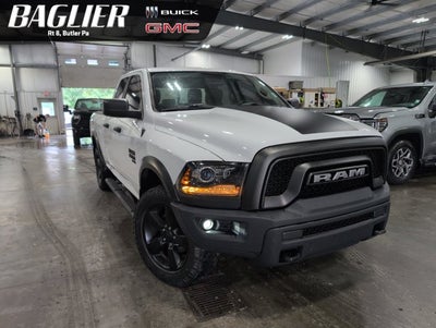 2020 RAM 1500 Classic Warlock 3.6L V6 Electronics Group Bright White Clearcoat