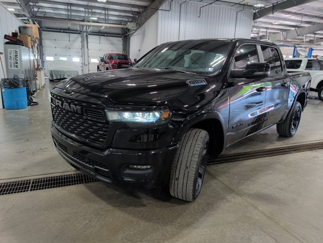 2025 RAM 1500 Big Horn Night Edition Level 2 12 Inch Nav Heated Seats eTorque